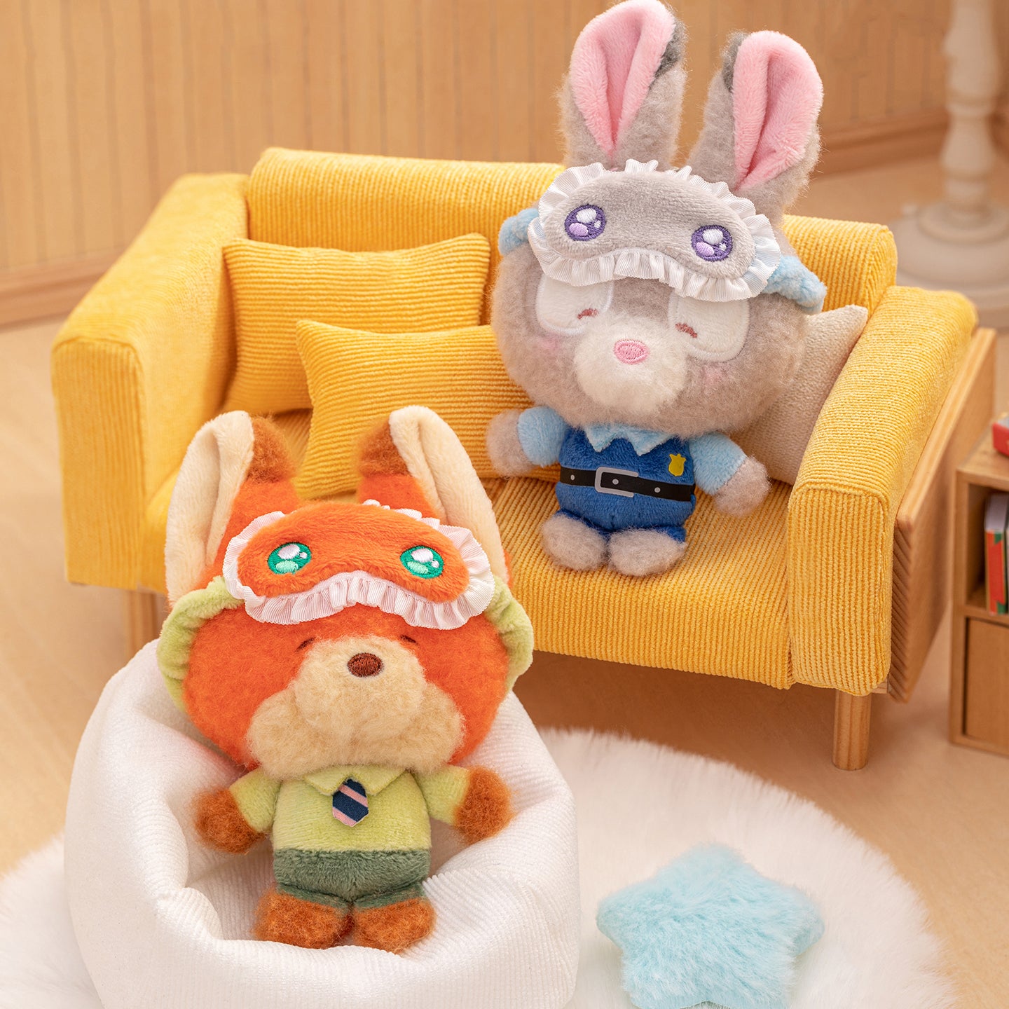 DSN Squinting Sleepwear Series Plush Pendant Dolls