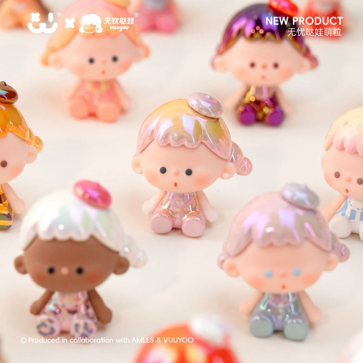 Vuuyoo Series Mini Beans Figures