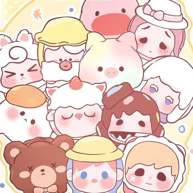 【BOGO】HeyDolls Mini Beans Series Figures