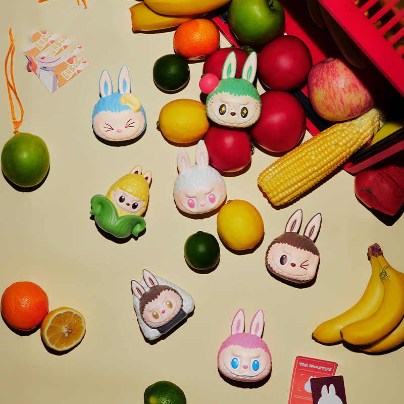 The Monster LABUBU Wacky Mart Series-Squishy Charm Toys