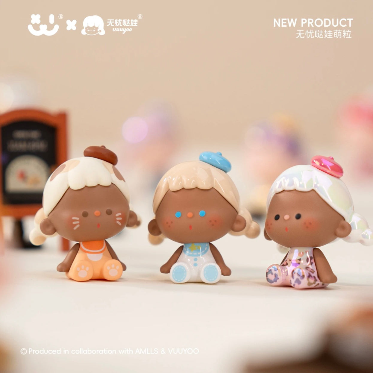 Vuuyoo Series Mini Beans Figures