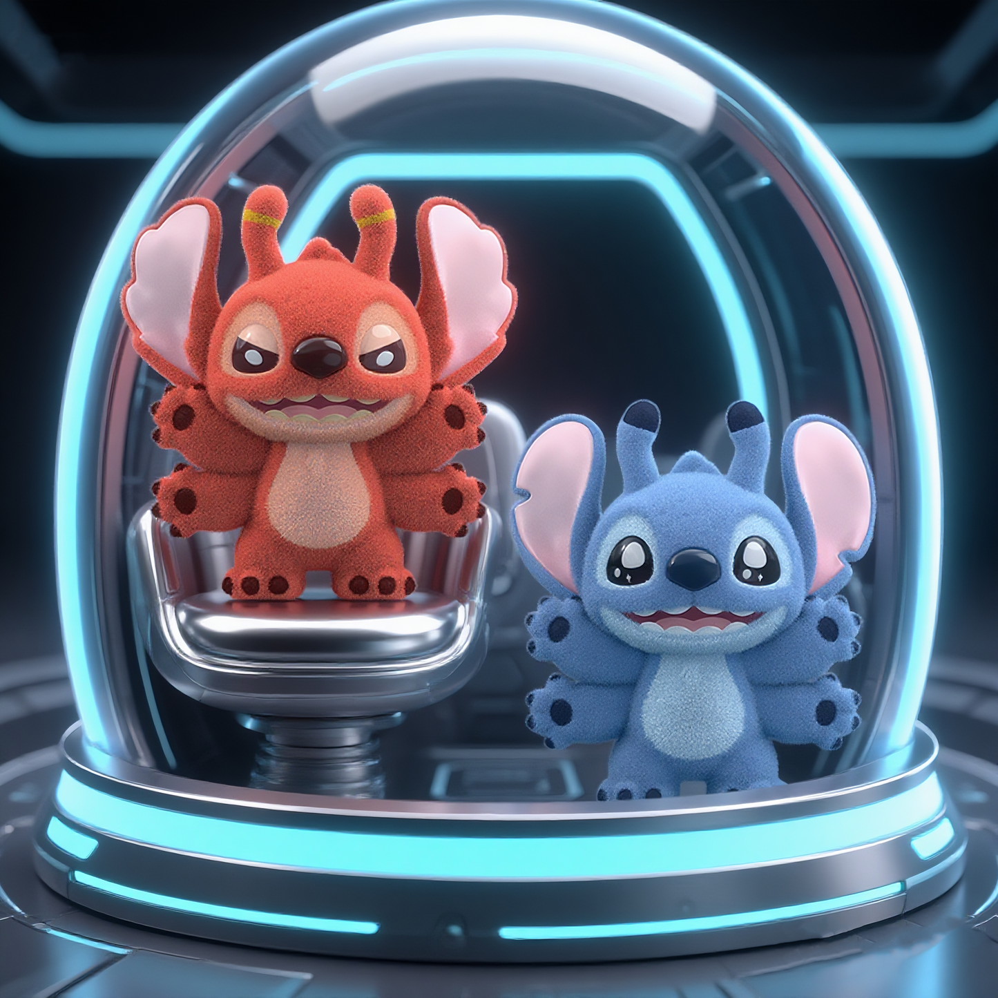 DSN Sti-tch Mini Fluffy Series Figures