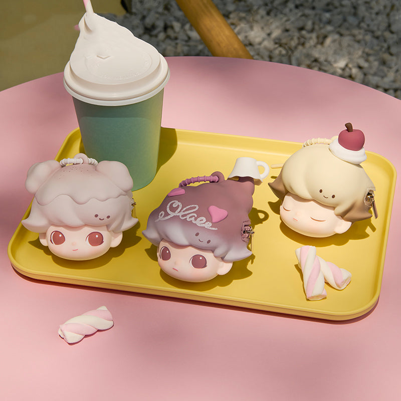 DIMOO Crush on Coffee Series-Earphone Case Dolls