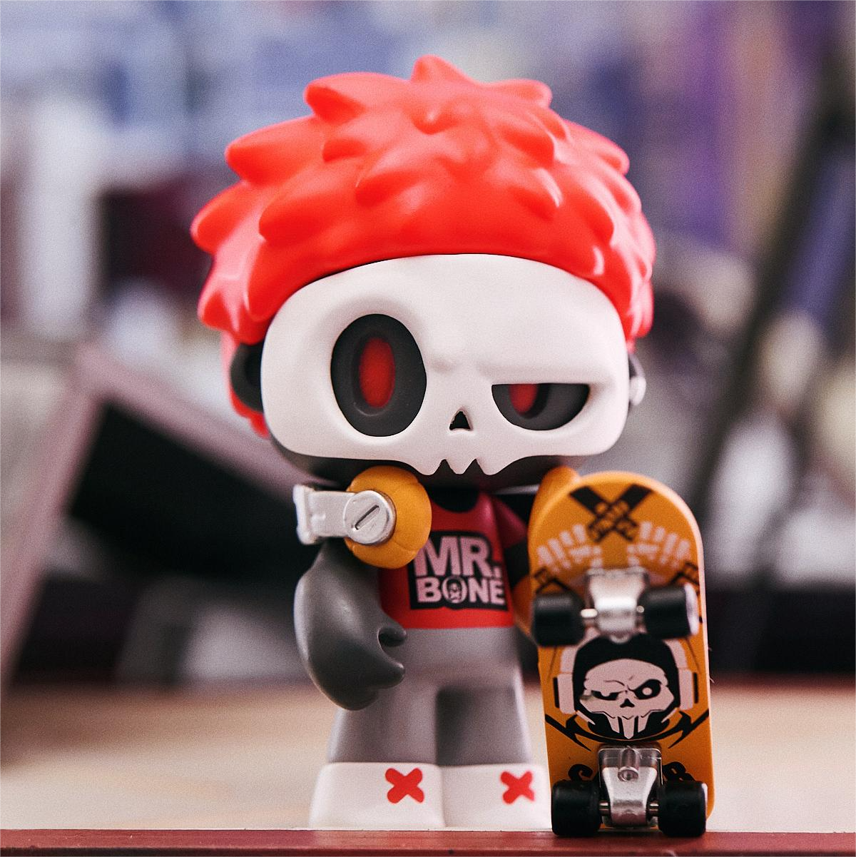 MR.BONE JUNIOR 2 Zombies Block Series Figures