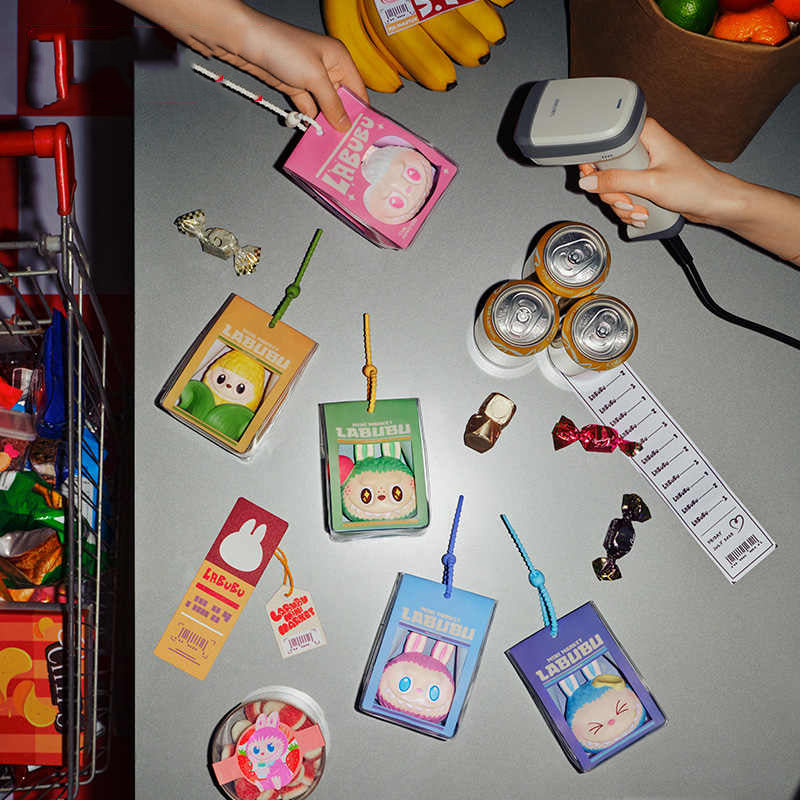 The Monster LABUBU Wacky Mart Series-Squishy Charm Toys