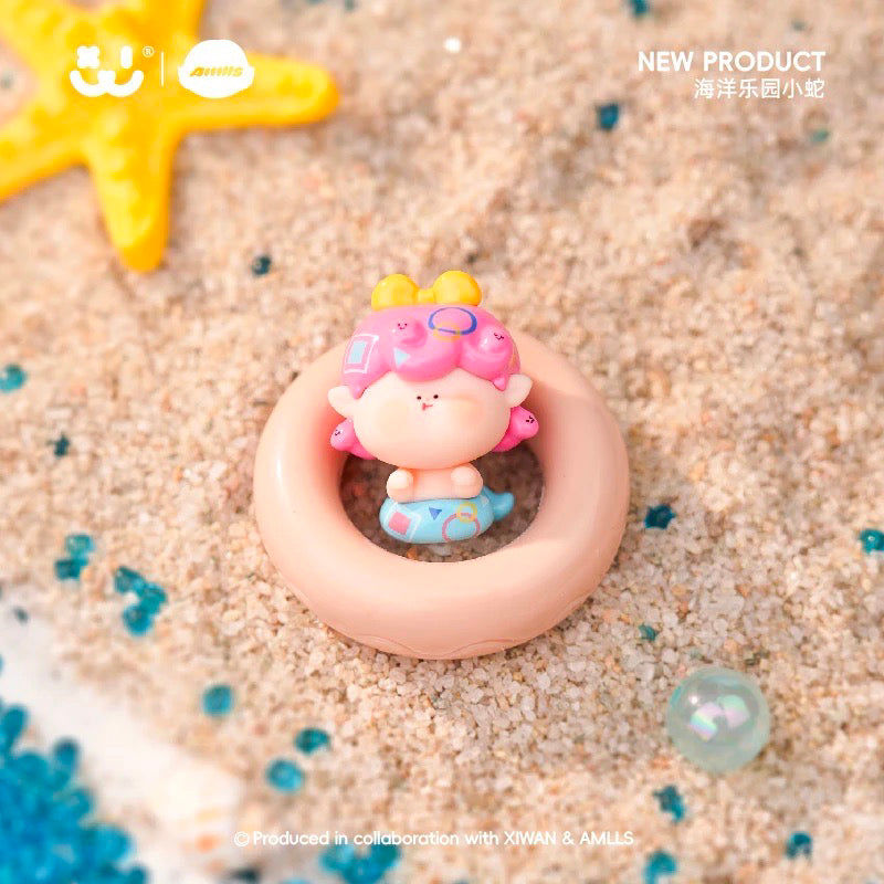 AMLLS Ocean Park Little Snake Series Mini Beans Figures
