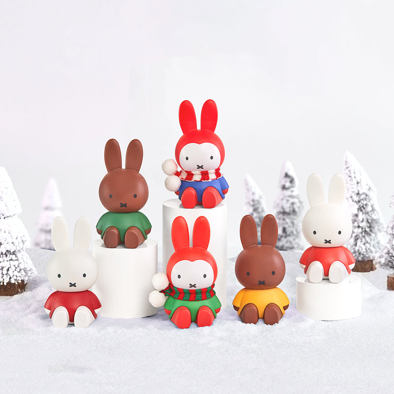 Miffy Winter Phone-Stand Series Figures