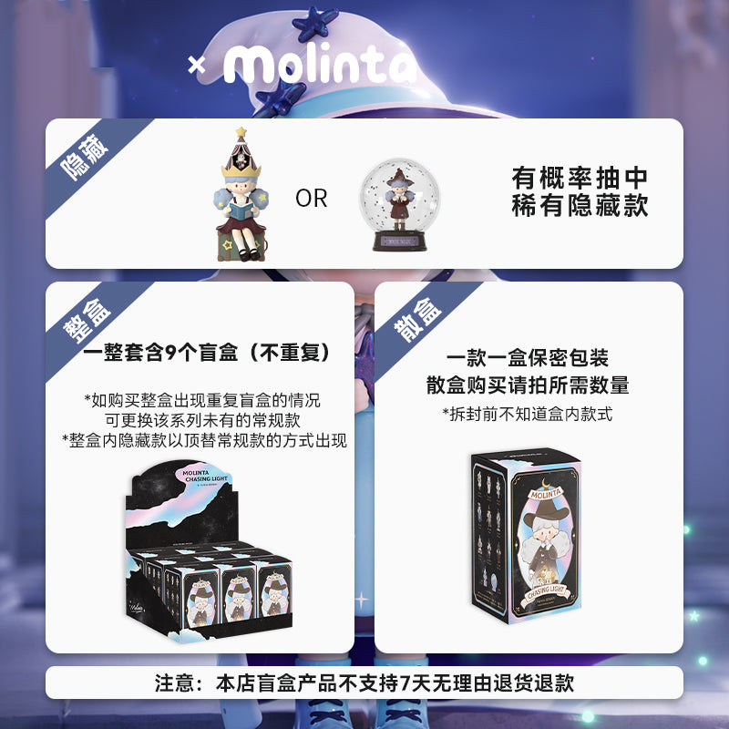 Molinta Chasing Light Series Figures