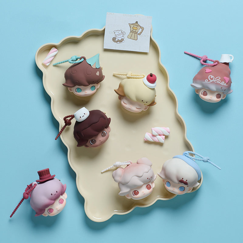 DIMOO Crush on Coffee Series-Earphone Case Dolls