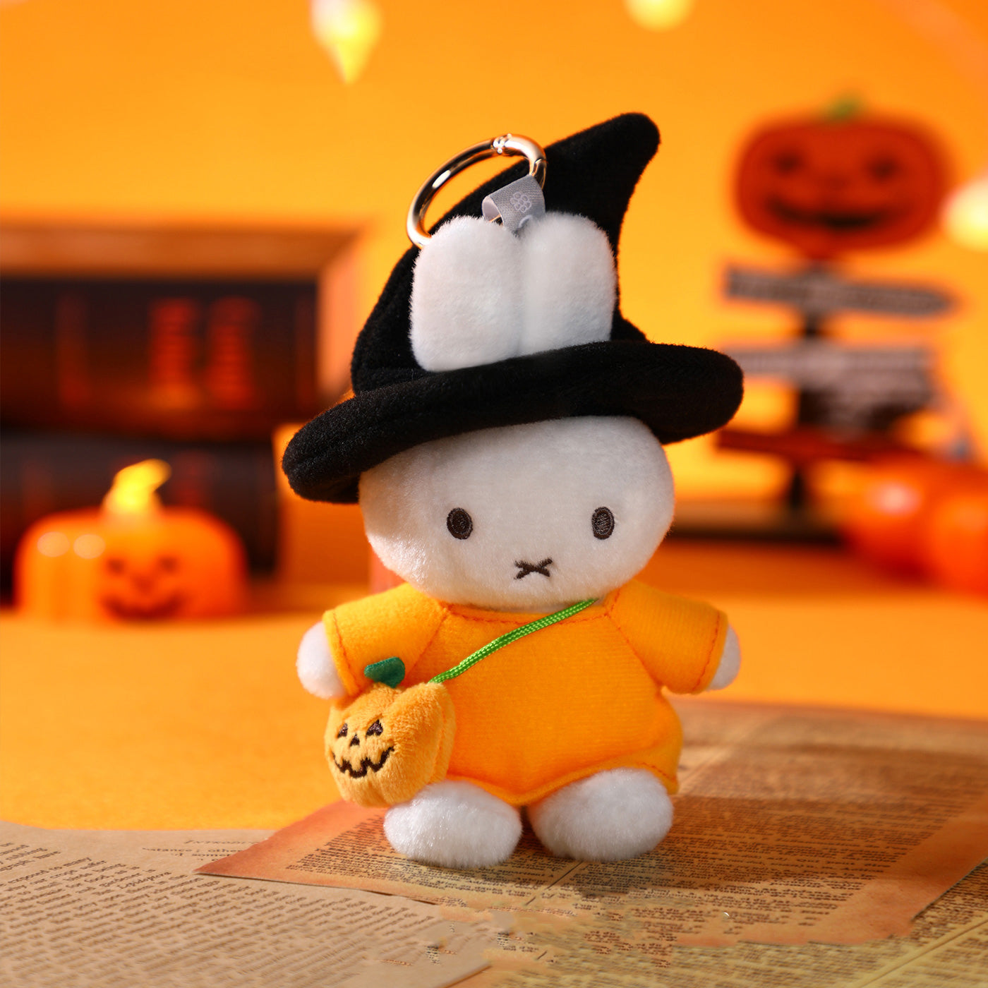 Miffy Halloween Series Plush Keychain Dolls
