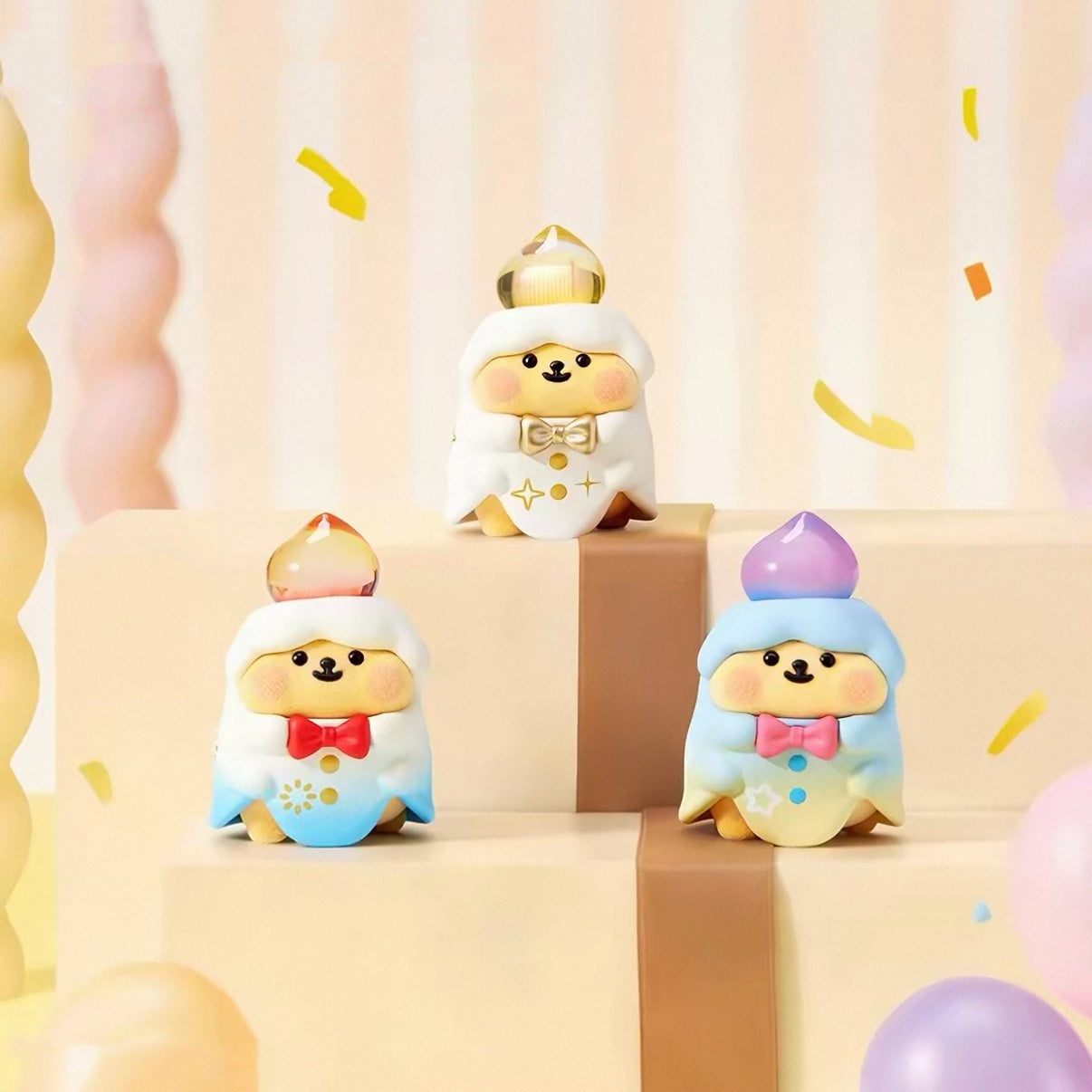 Bearisbug Sweetie’s Party Series Mini Bean Figures