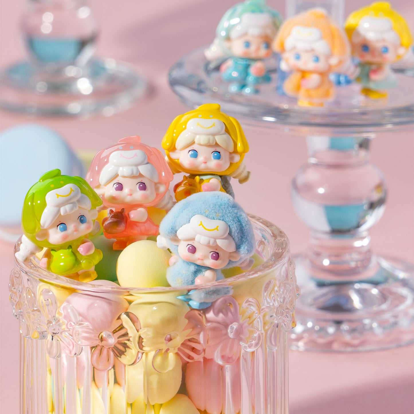 TangTang Happy Animals Series Mini Beans Figures