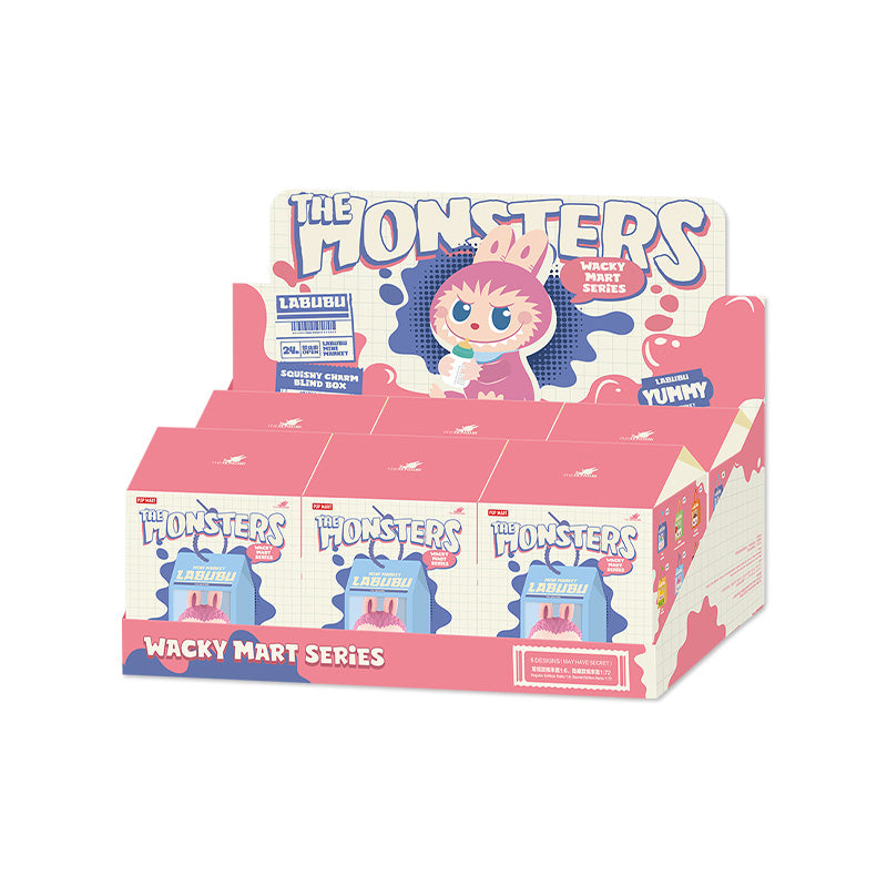 The Monster LABUBU Wacky Mart Series-Squishy Charm Toys