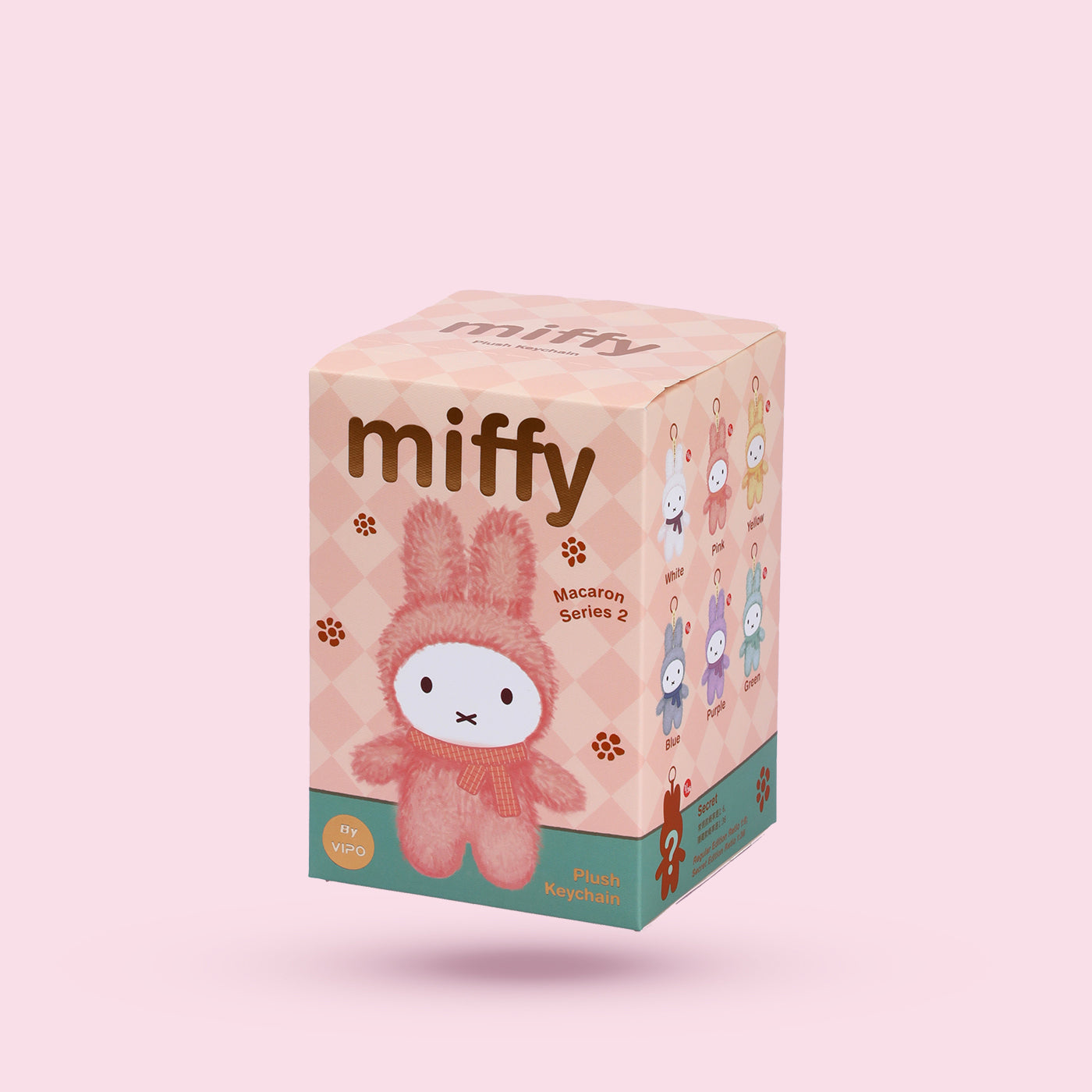 Miffy Macaron V2 Series Plush Keychain Dolls