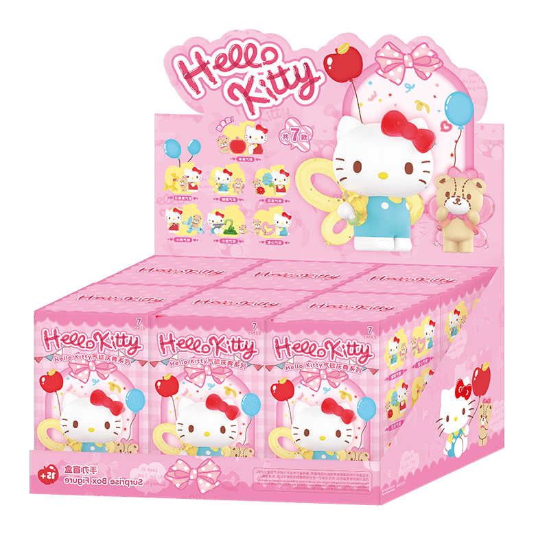 Hello-Kitty Balloon Celebration Series Figures