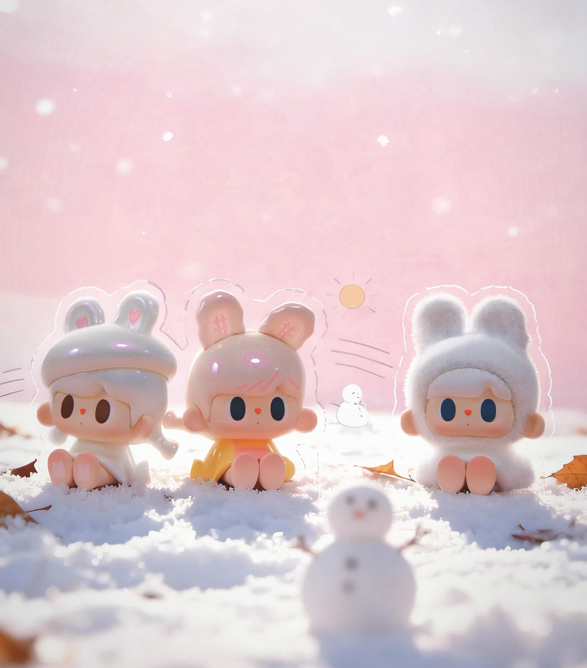 チュチュベア そよ風シリーズ ミニビーンフィギュア