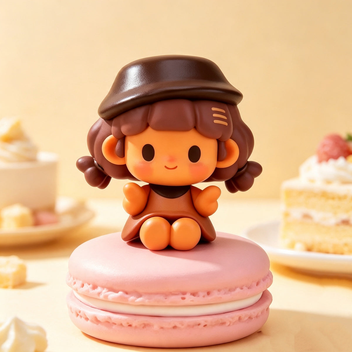 Titi Animal Tea Party Series Mini Beans Figures