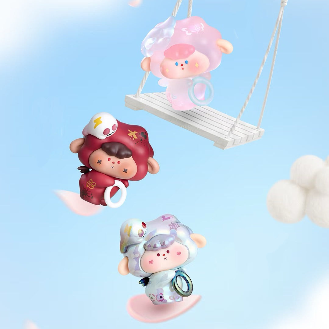 DiMieMie “lf l can fly - Windy day"series Mini Bean Figures