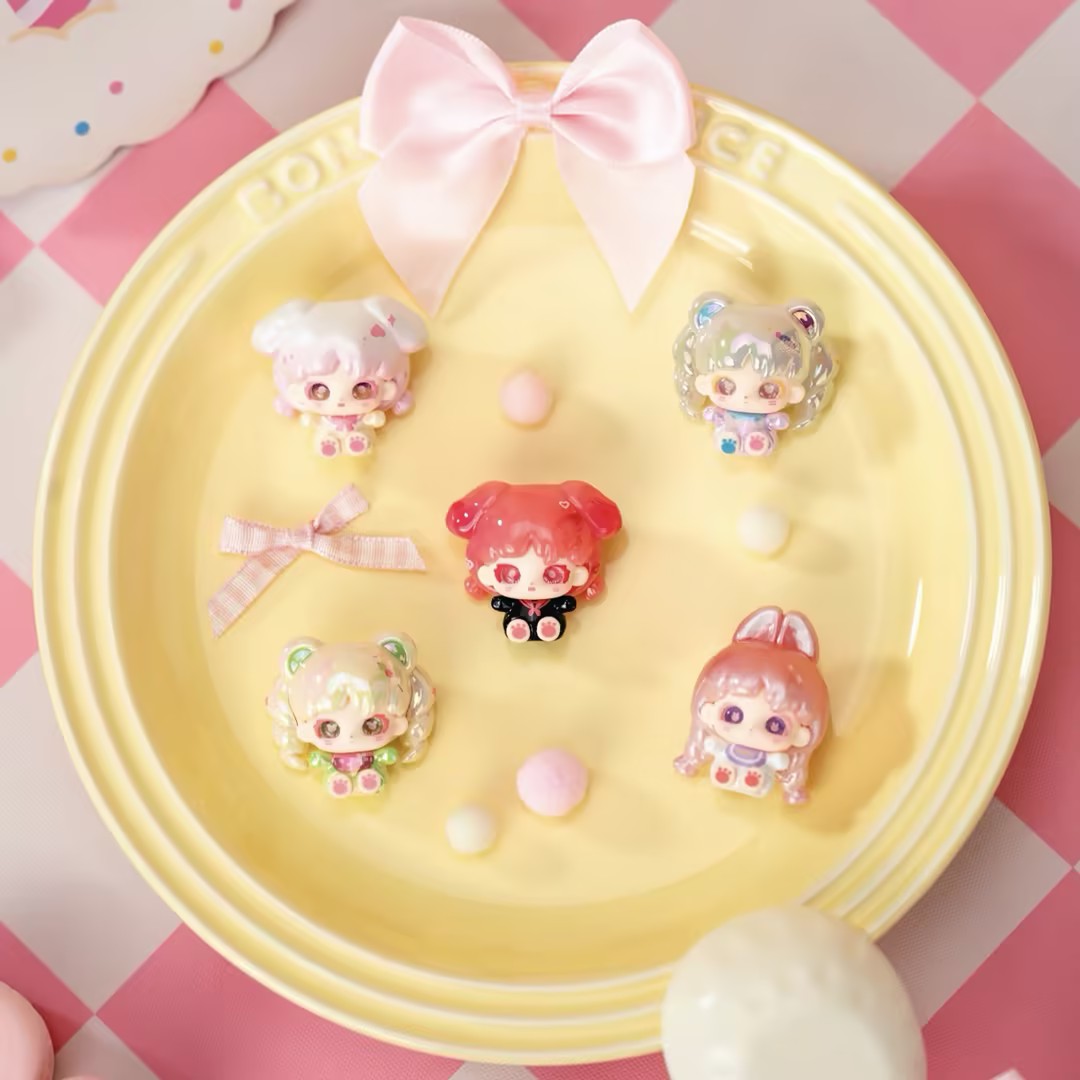 Wokii Sweet Stop Cute Granules Series Mini Bean Figures