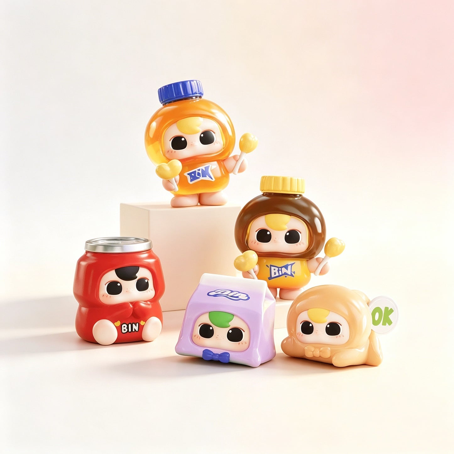 BeanBin On Duty Series Figures