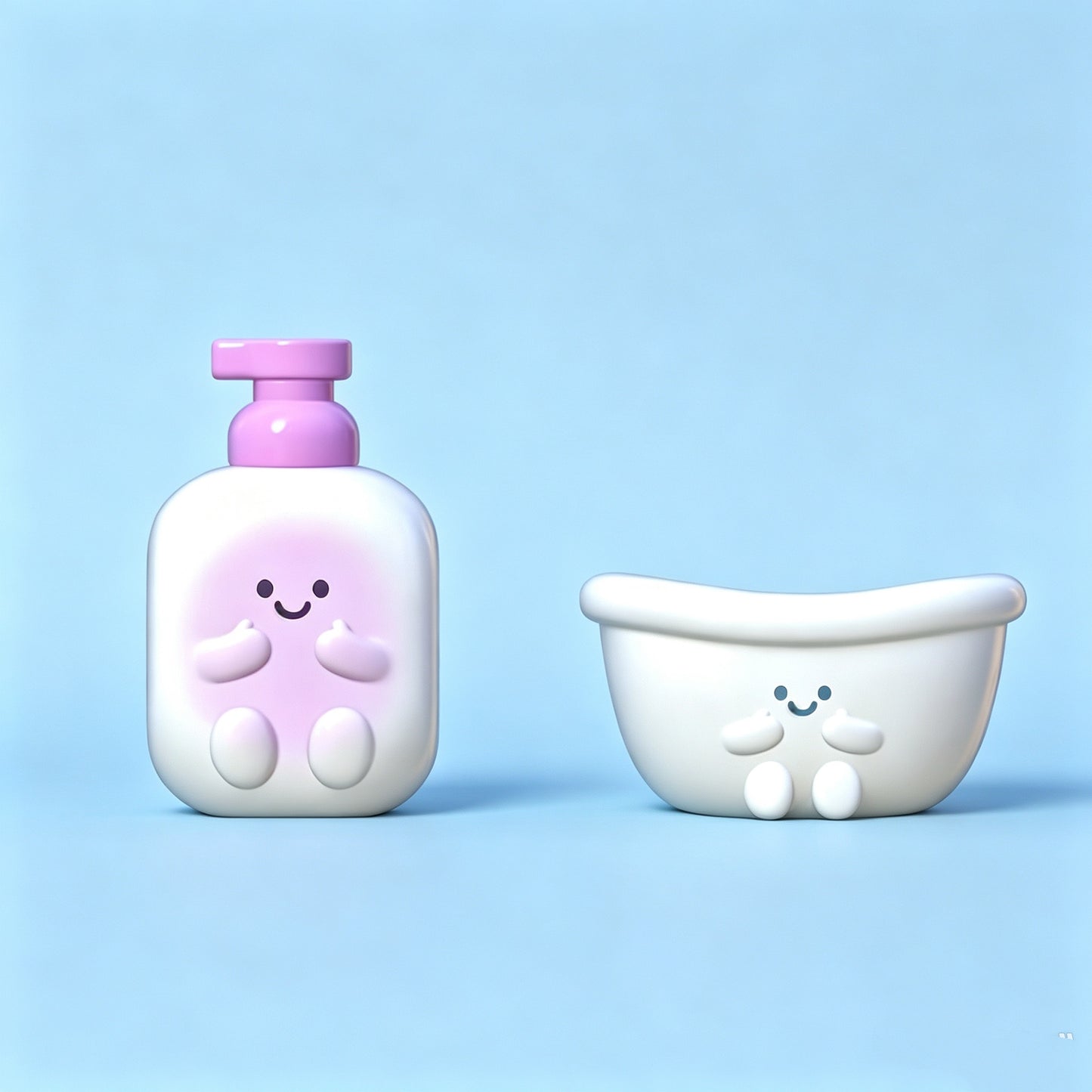 Meichai Bath Collection-Cute Series Mini Figures