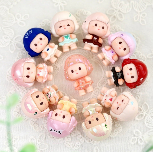 Buer Valentine's Day Limited Series Mini Beans Figures