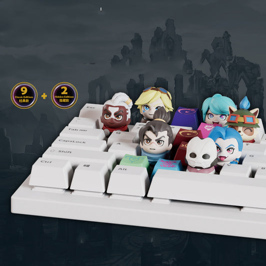 The League of Legends Keycaps Series Figures