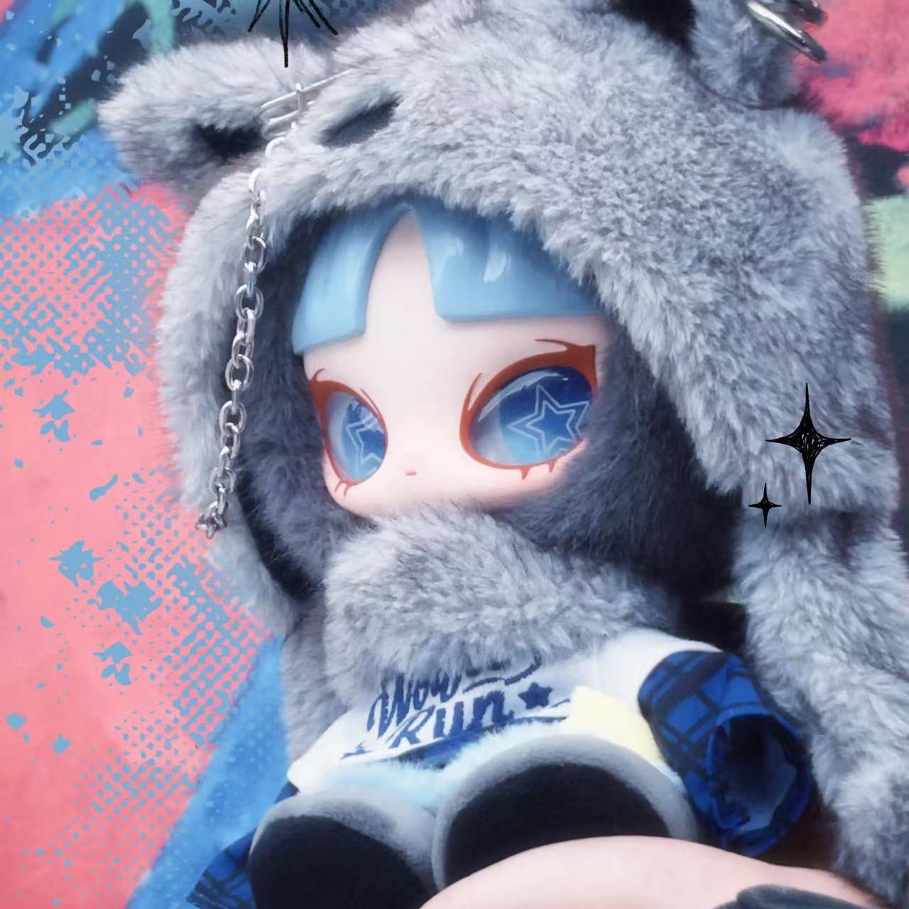 INN'S Wolfie Run Fast Plush Doll