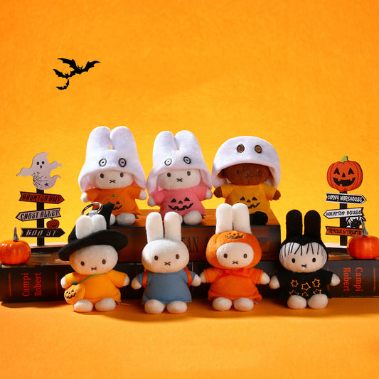 Miffy Halloween Series Plush Keychain Dolls
