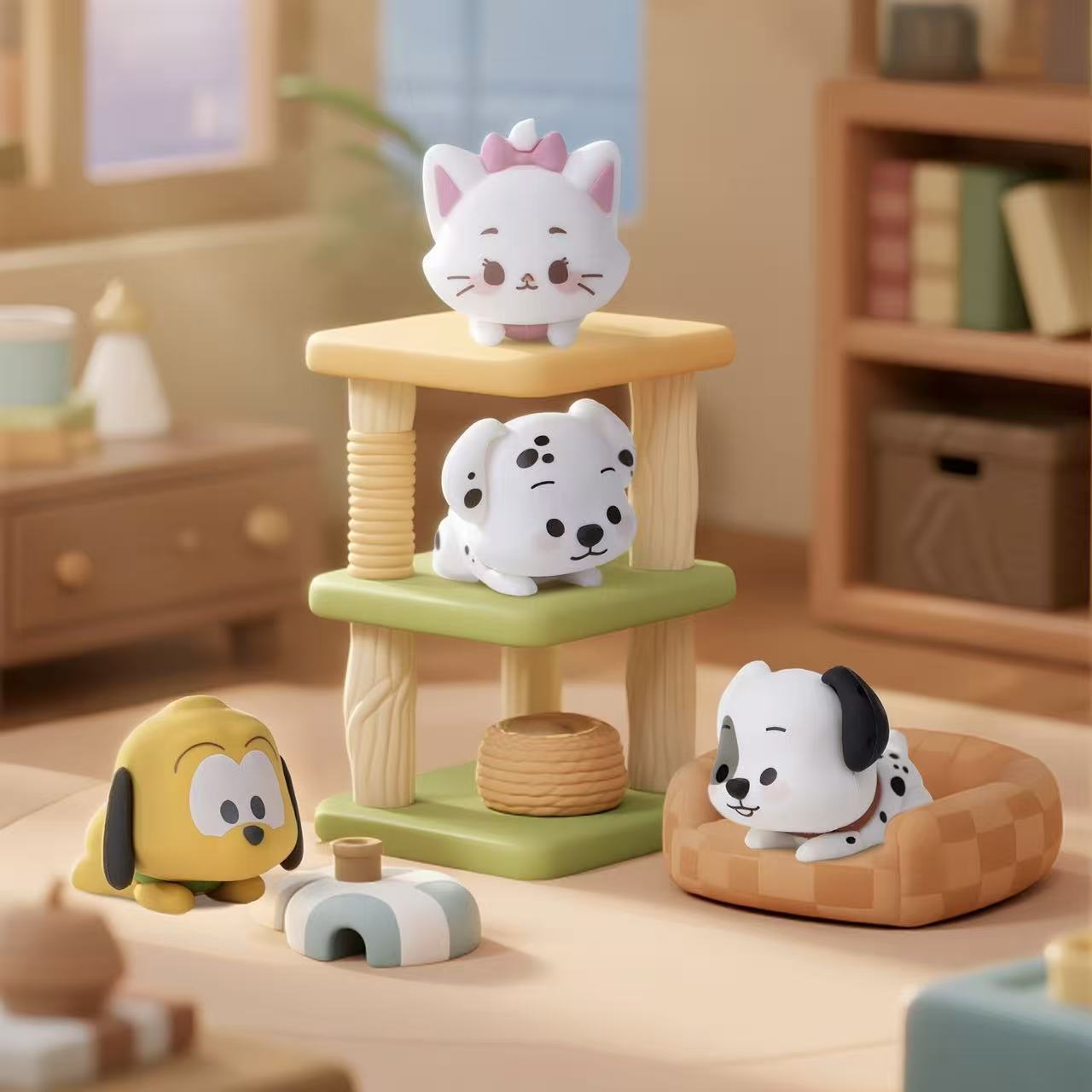 DSN Classic Characters Lie Down Series Mini Beans Figures