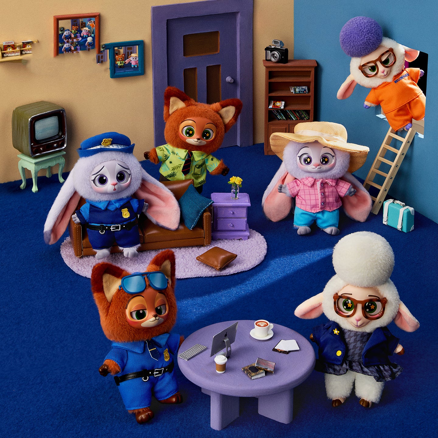 DSN Zoo-topia Series Vinyl Plush Dolls
