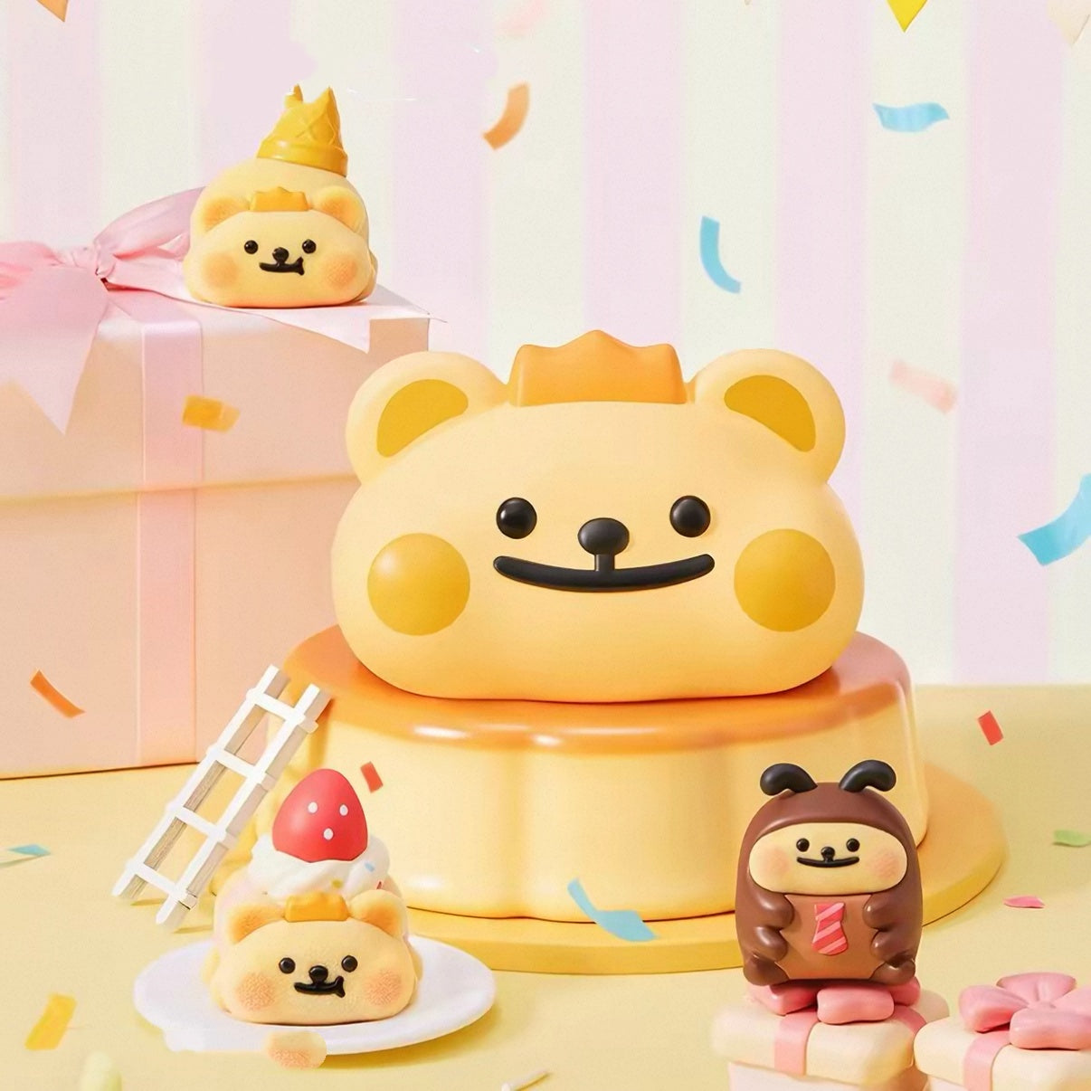 Bearisbug Sweetie’s Party Series Mini Bean Figures