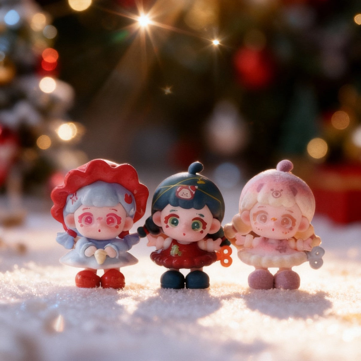 P-Peach.Cute Funland Series Mini Bean Figures