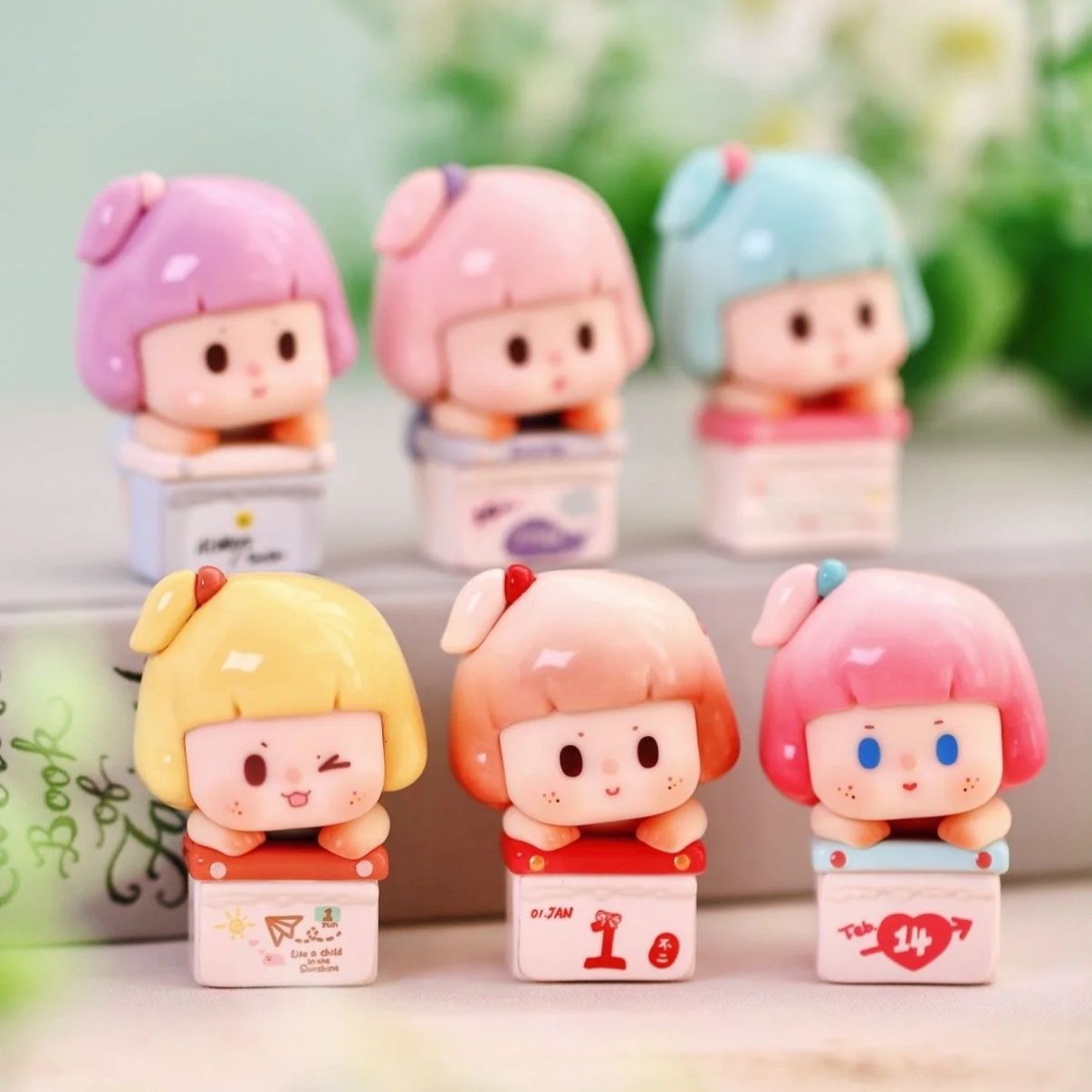 Buer Little Time Series Mini Bean Figures