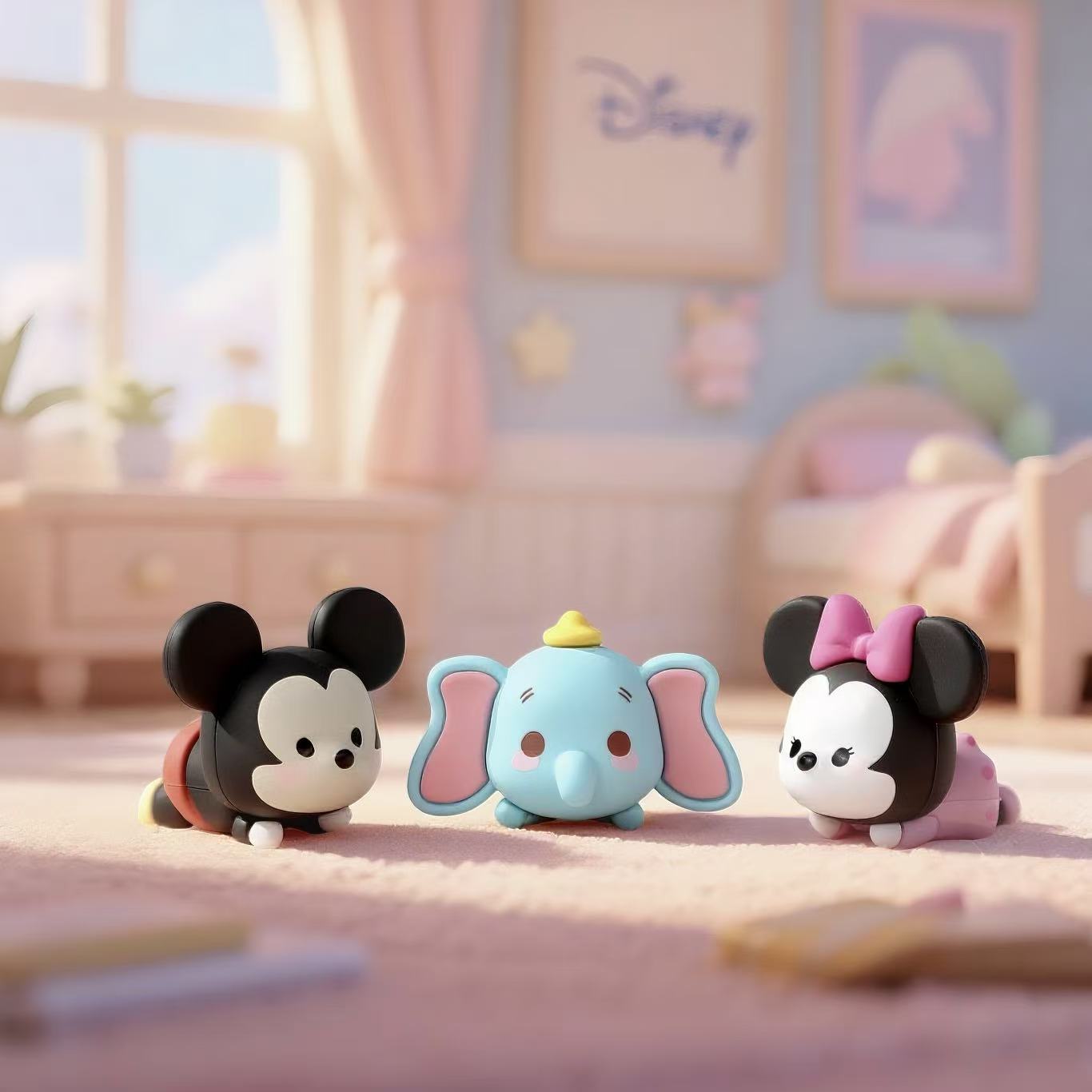 DSN Classic Characters Lie Down Series Mini Beans Figures