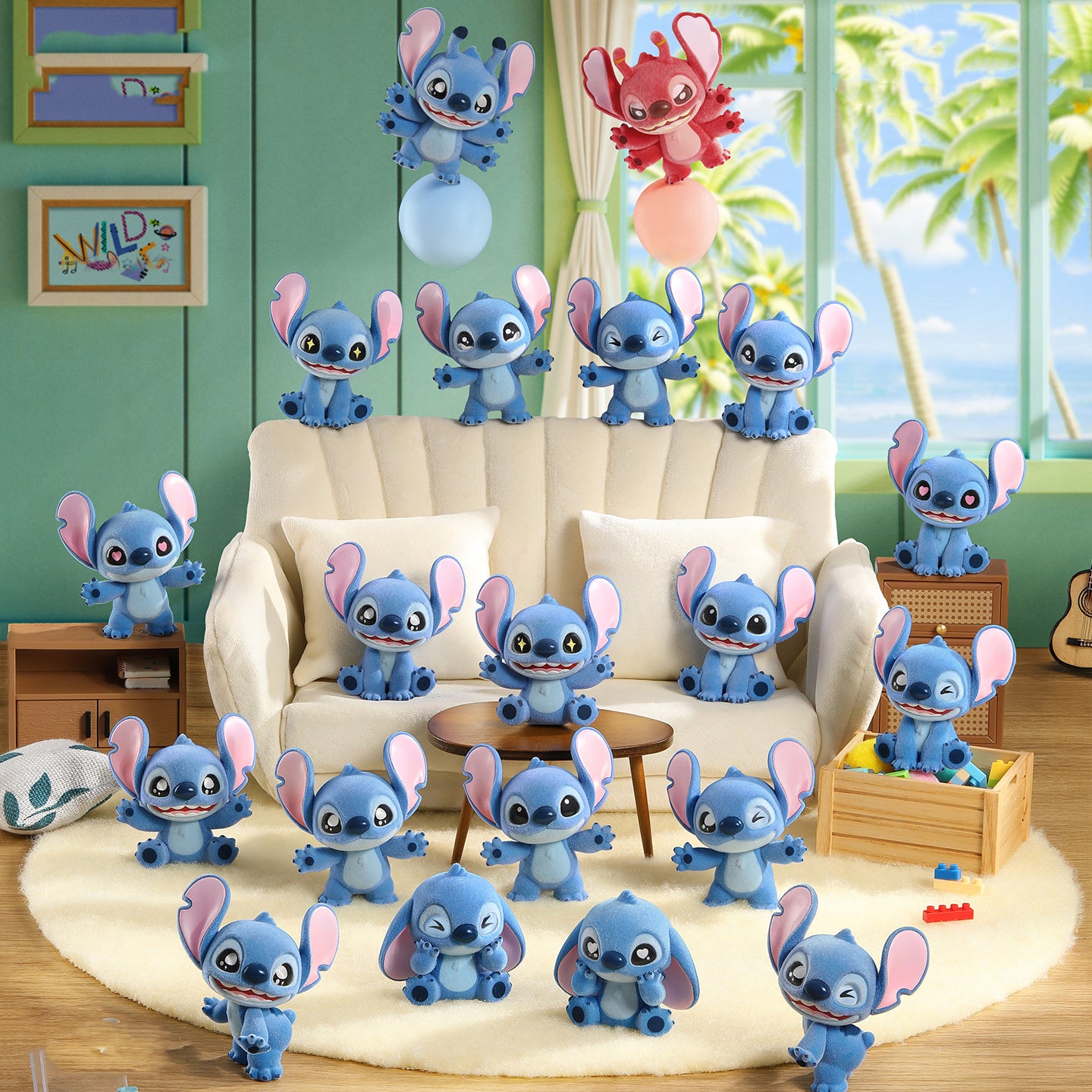 DSN Sti-tch Mini Fluffy Series Figures