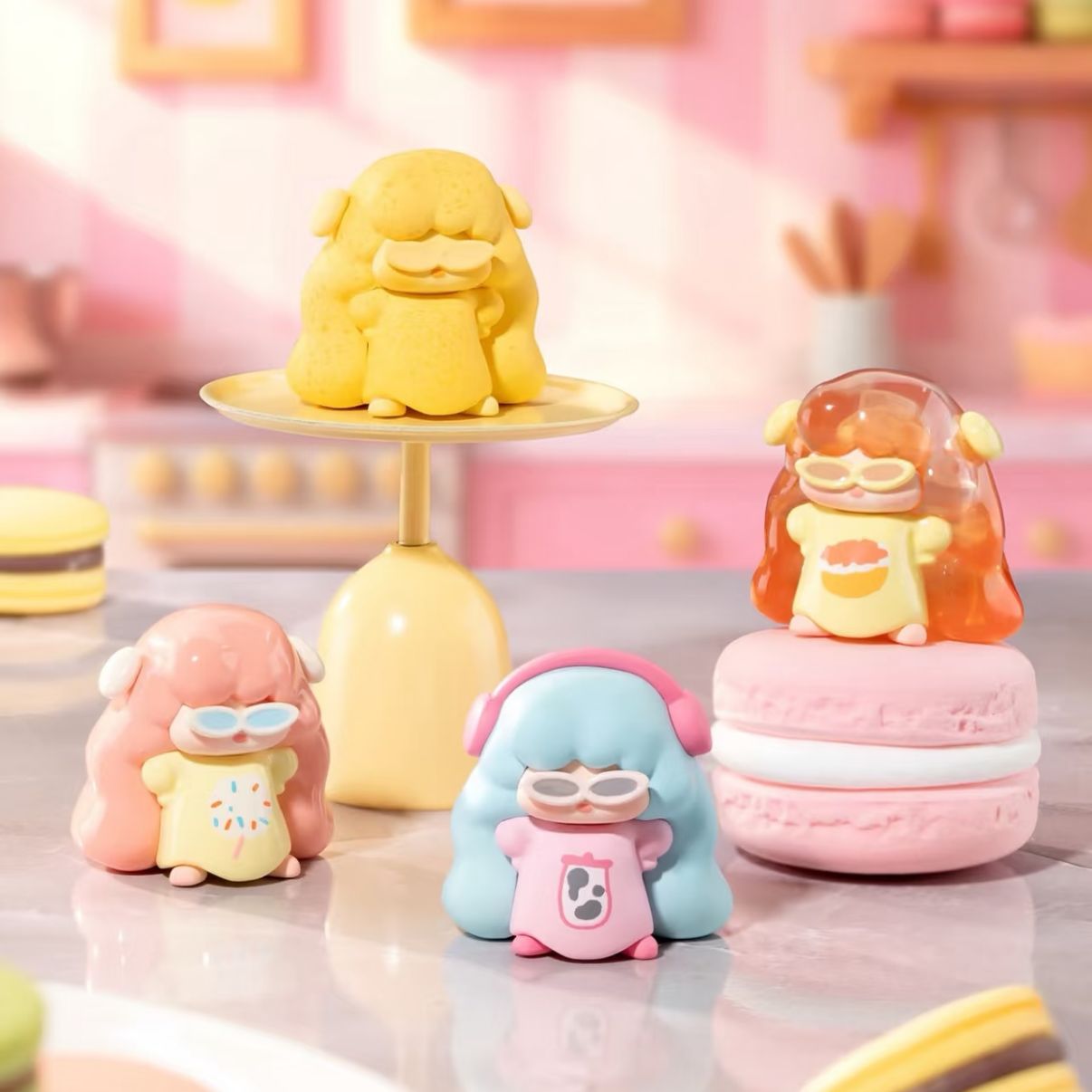 JUEGIRL Keep on Holiday Series Mini Bean Figures