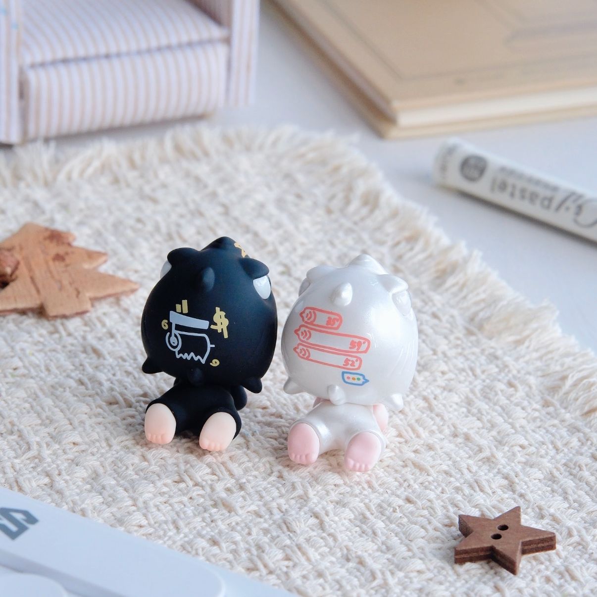 Shark into the Workplace Series Mini Bean Figures