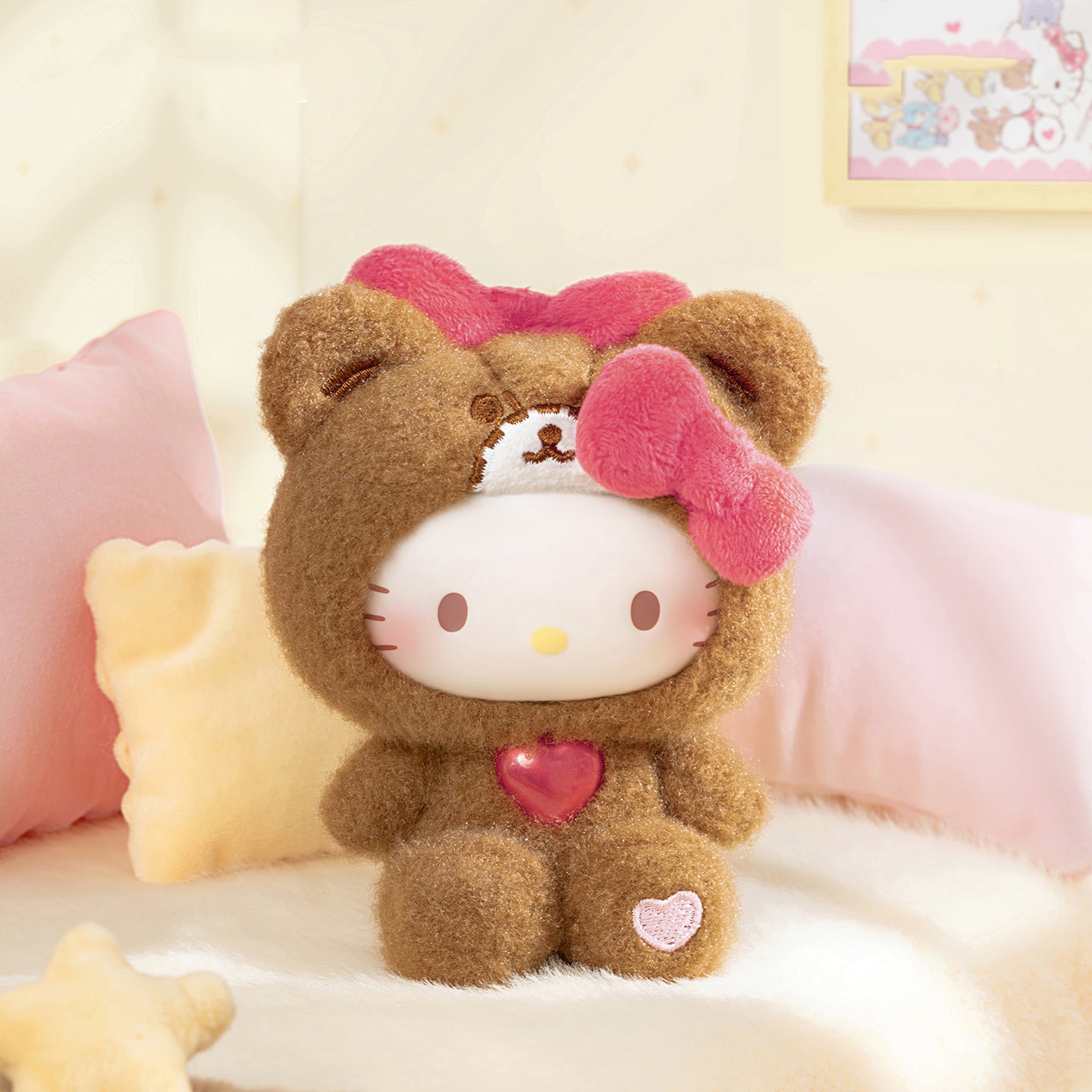 Hello KT Teddy Pajamas Series Plush Dolls