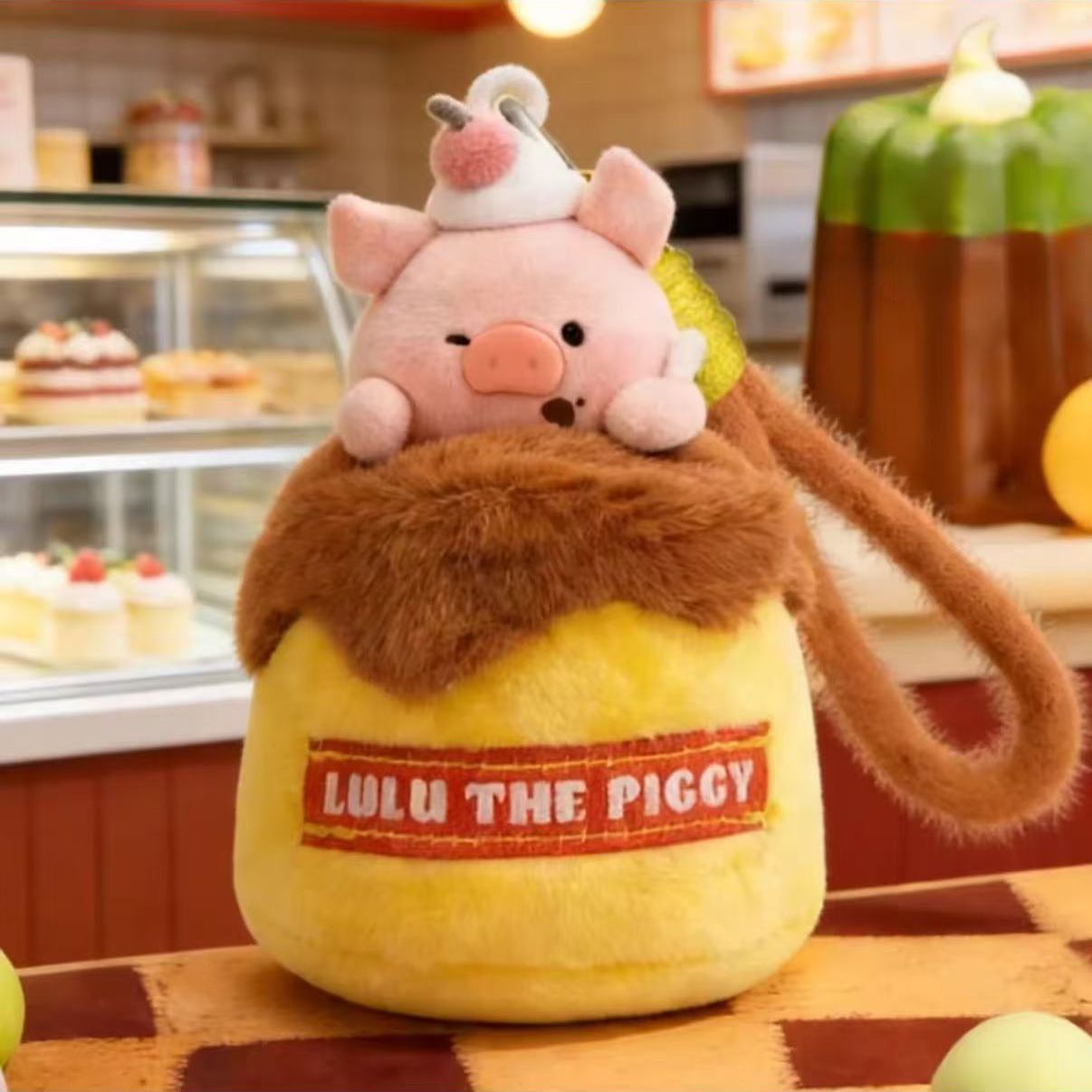 LuLu The Piggy Obstacles on the Road to Losing Weight Series Plush Pendant