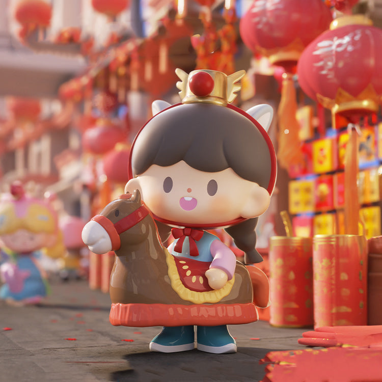 【SALE】zZoton New Year in Apple Village Series Figures