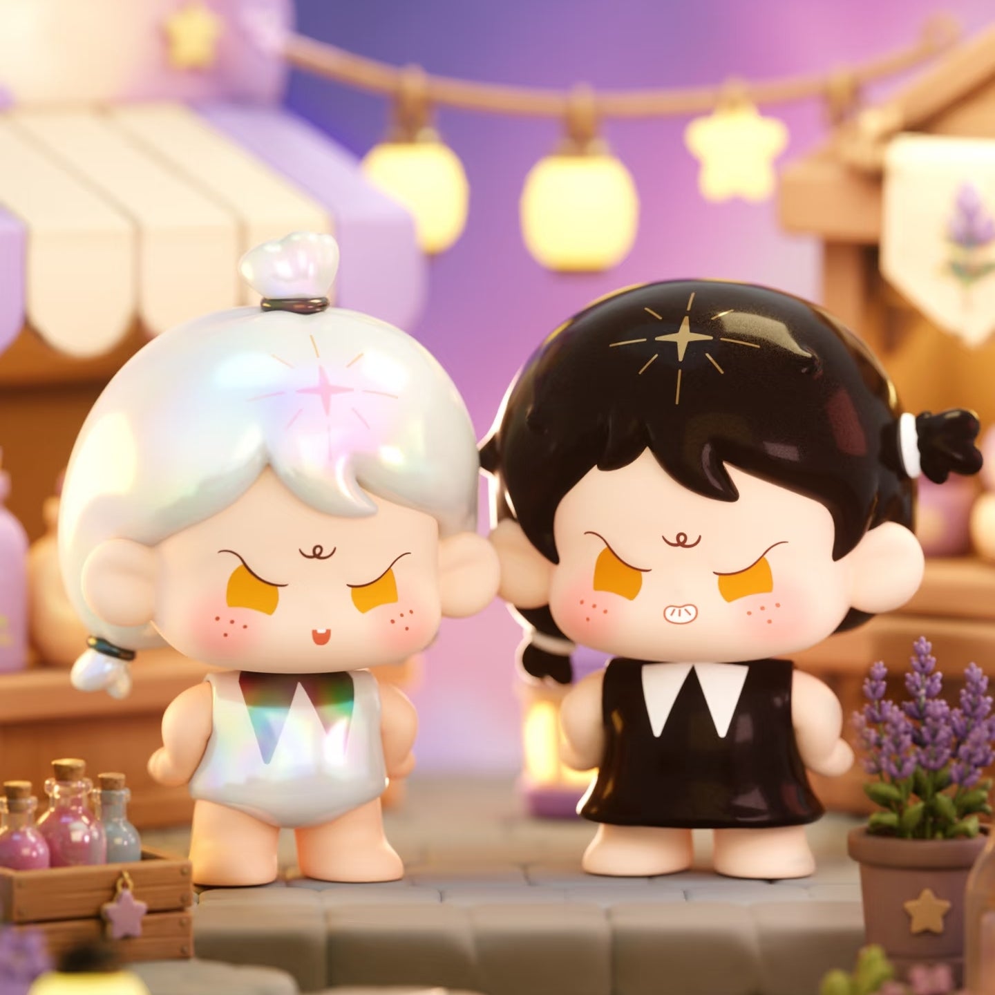 YAOYAO Eleven Xiao E Magical Girl Mini Bean Figures
