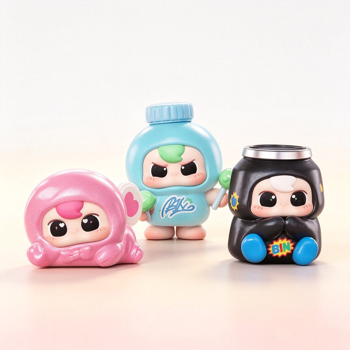 BeanBin On Duty Series Figures