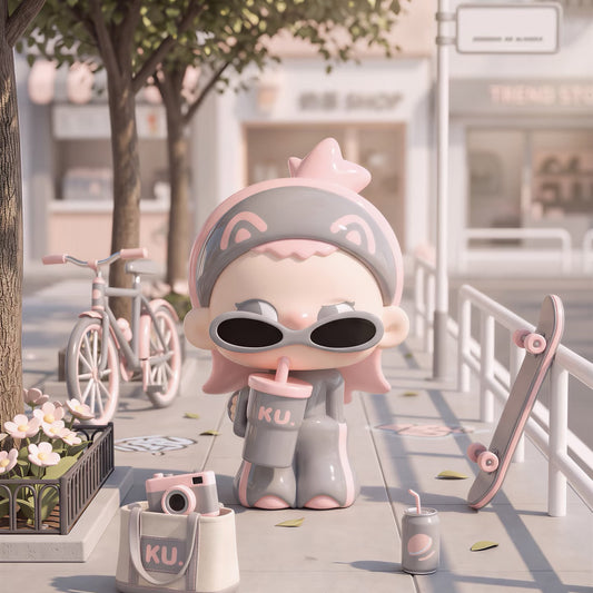 KUNY Street Vibe Gals Series Mini Bean Figures