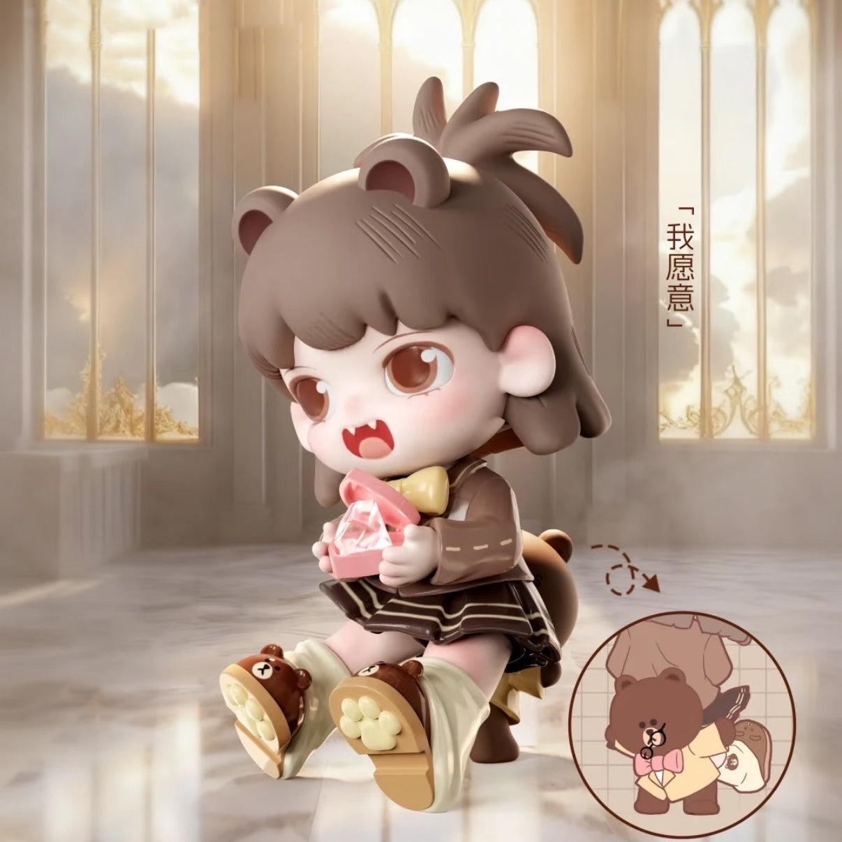 YOBU|LINE FRIENDS - あなたに伝えたいことがあるシリーズ フィギュア