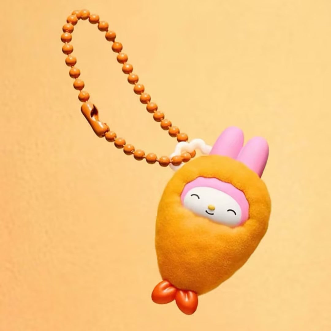 POP BEAN Sanrio characters Fried Shrimp Series Mini Bean Figures