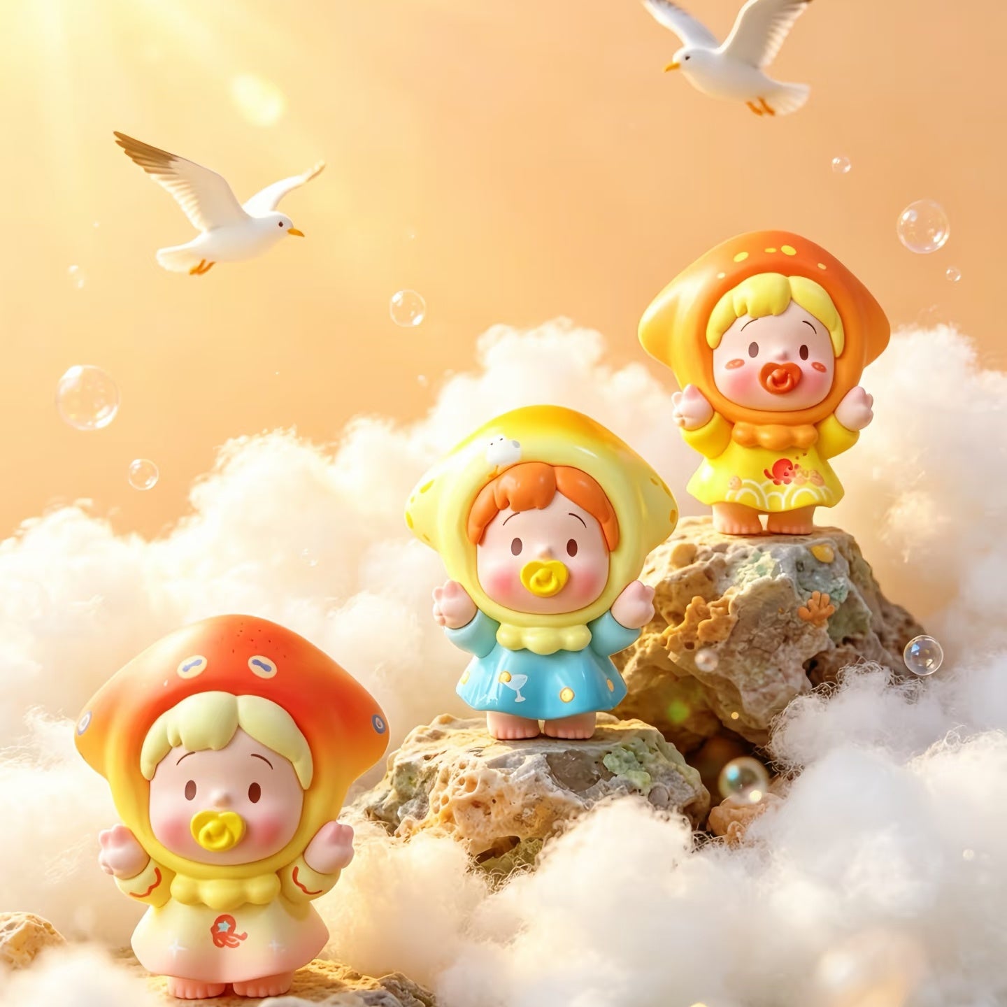 HANAMAKI Starry Deep Sea Series Mini Figures