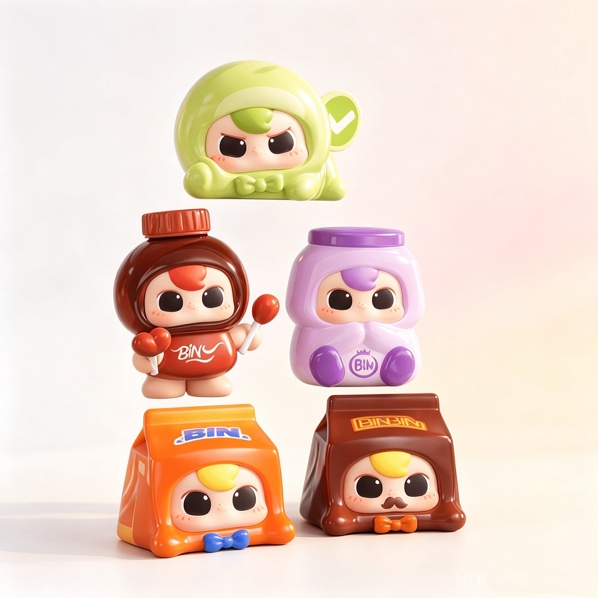 BeanBin On Duty Series Figures