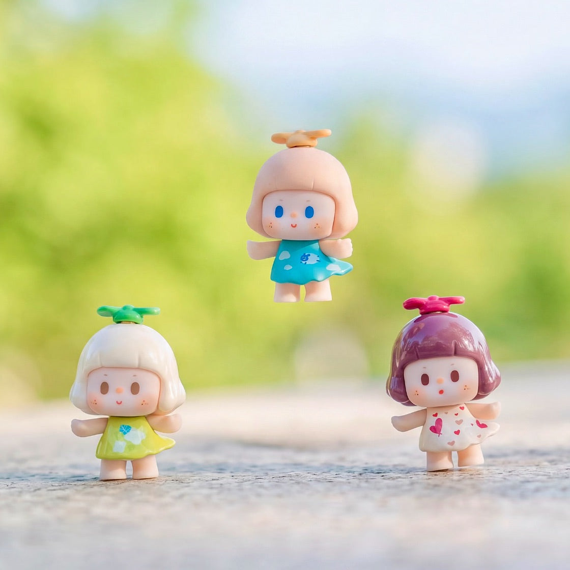 Buer Little Wishes Series Mini Bean Figures