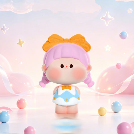 Mimi-Bobo Let's Go Out Today Series Mini Bean Figures